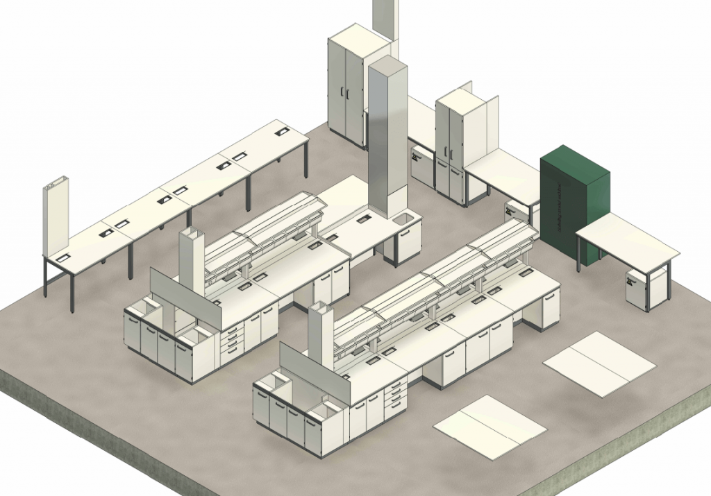 Laboratorieindretning fra Copenspace